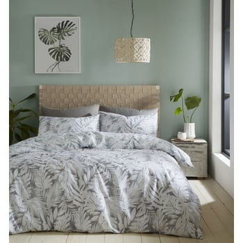 Lenjerie de pat catherine lansfield montego leaf, 135 x 200 cm