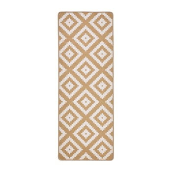 Covor de bucătărie hanse home  loop diamond, 67 x 180 cm, bej