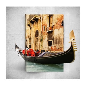 Tablou de perete 3d mosticx boat ride, 40 x 60 cm