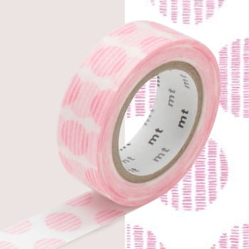 Bandă decorativă Washi MT Masking Tape Lunette, rolă 10 m