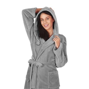 Halat baie unisex decoking robby, mărime xxl, gri