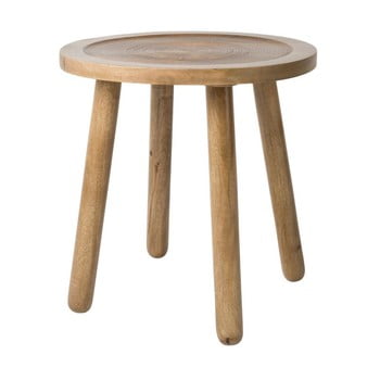 Măsuță din lemn de mango zuiver dendron, Ø 43 cm