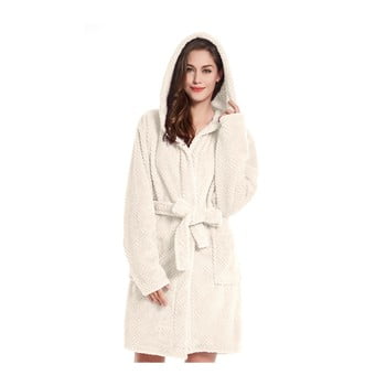 Halat unisex din microfibră, crem, decoking sleepyhead, măr. l