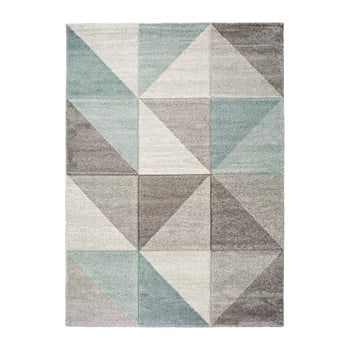 Covor universal retudo naia, 160 x 230 cm, gri-albastru