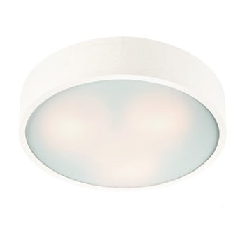 Plafonieră rotundă Lamkur Plafond, ø 37 cm, alb