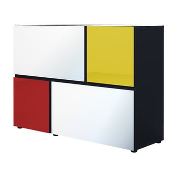 Comodă Germania Ideeus Mondrian, multicolor