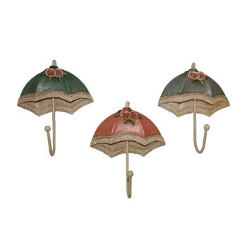 Set 3 cârlige antic line umbrella