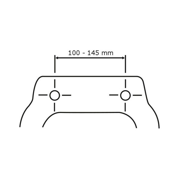 WC sedátko Wenko Wood, 42,5 x 37 cm