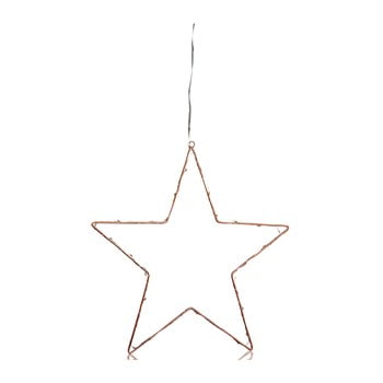 Decorațiune luminoasă suspendată cu led markslöjd nordgard copper, ø 40 cm