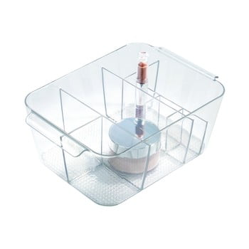 Organizator transparent interdesign divided, 26 x 18 cm