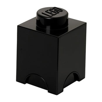 Cutie depozitare lego®, negru