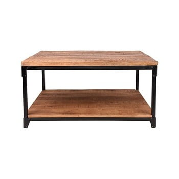Măsuță cu blat din lemn de mango label51 sturdy, lățime 90 cm