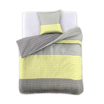 Lenjerie de pat din bumbac decoking diamond mojito, 135 x 200 cm