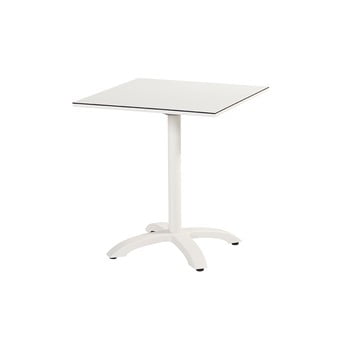 Masă dining de grădină hartman romeo, 68 x 68 cm, alb