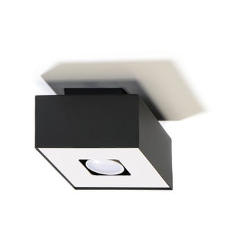 Plafonieră nice lamps hydra 1 black