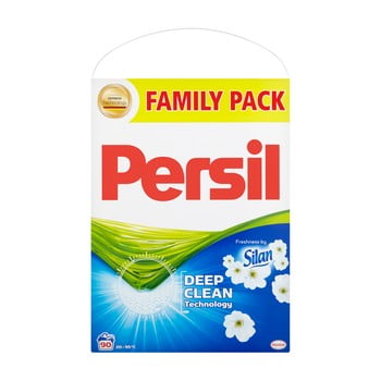 Detergent de rufe, pachet de familie persil fresh by silan, 5,85 kg (90 de spălări)