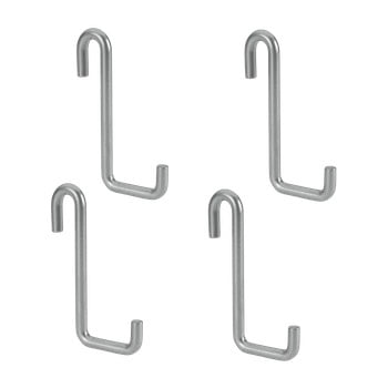 Set 4 cârlige de agățat metaltex