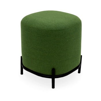 Puf tenzo harry, ø 42 cm, verde