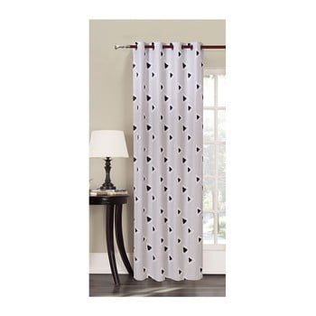 Draperie din microfibră decoking witchcraft, 140 x 245 cm, alb