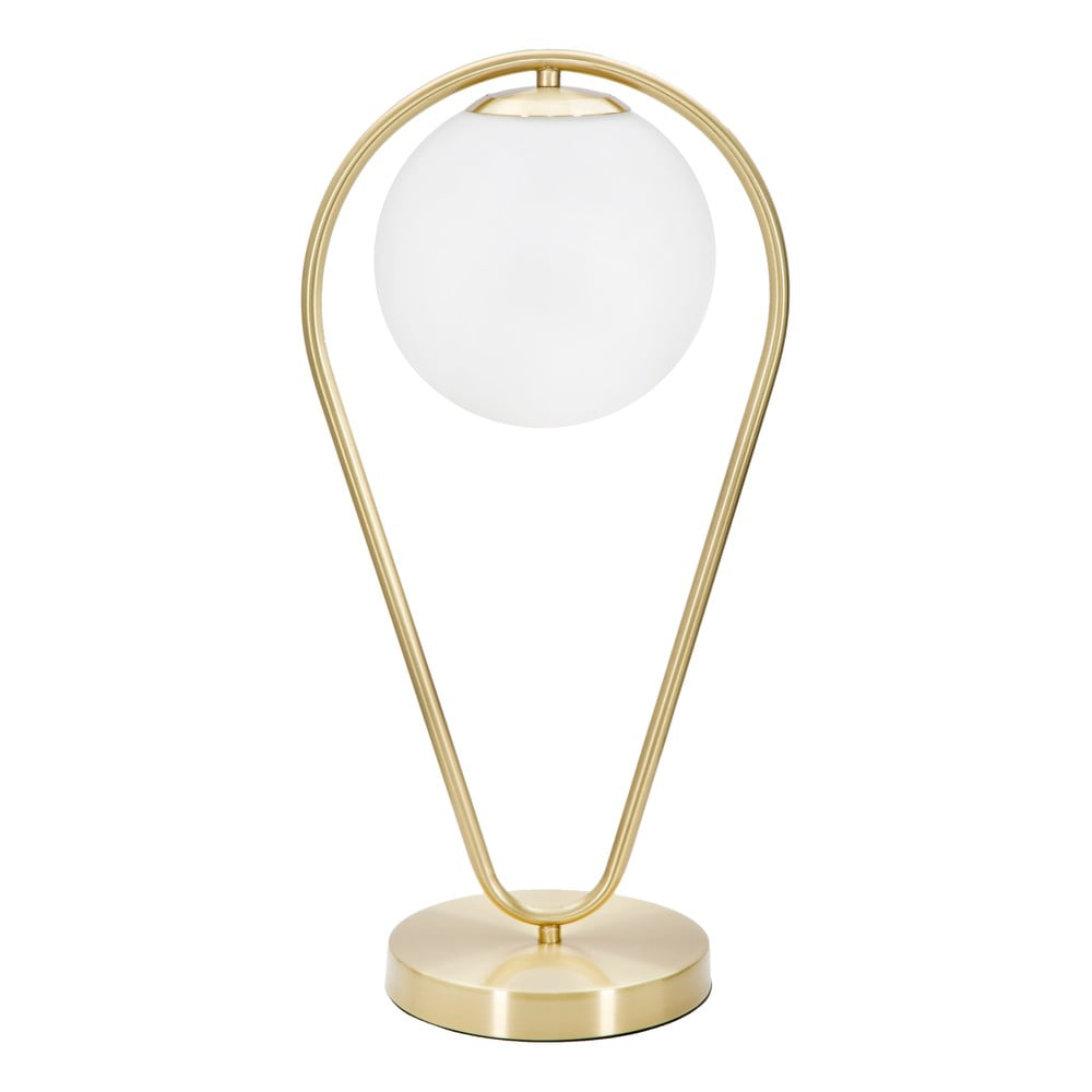 Stolní lampa ve zlaté barvě Mauro Ferretti Glamy Drop