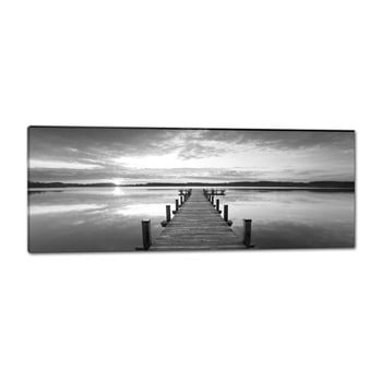 Tablou styler glasspik molo, 50 x 125 cm