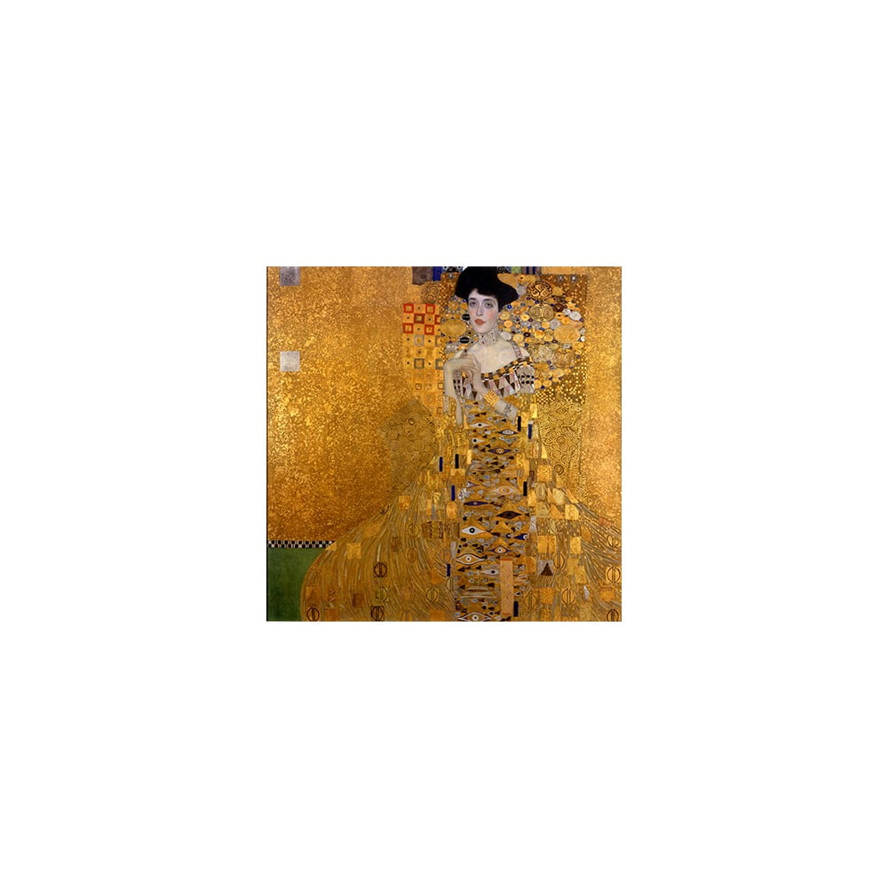 Reprodukce obrazu Gustav Klimt Adele Bloch-Bauer I, 80 x 80 cm
