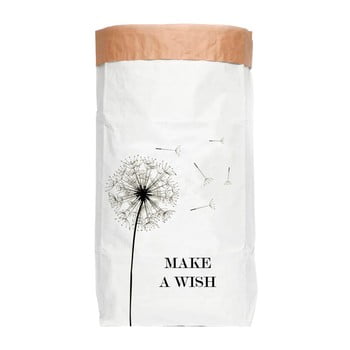 Coş depozitare din hârtie reciclată surdic make a wish