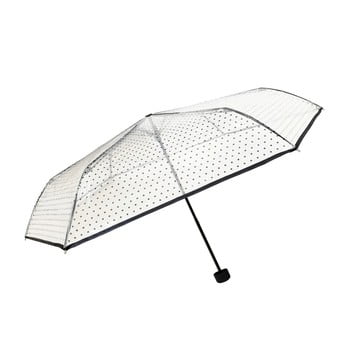 Umbrelă ambiance black polka dots, ⌀ 97 cm