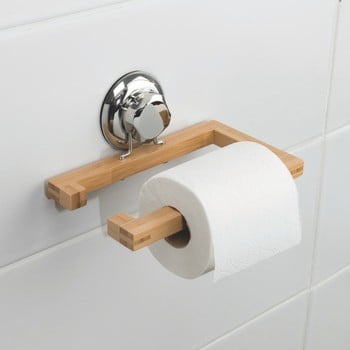 Suport din bambus pentru hârtie igienică compactor