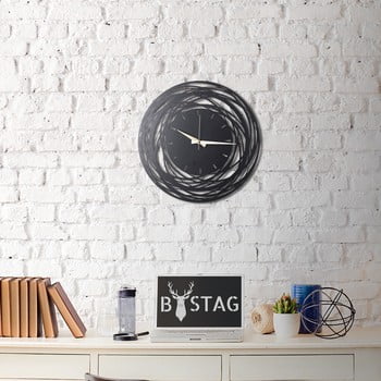 Ceas din metal pentru perete ball, 50 x 50 cm