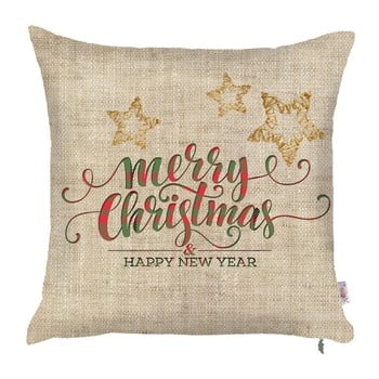 Față de pernă de crăciun apolena honey xmas, 43 x 43 cm