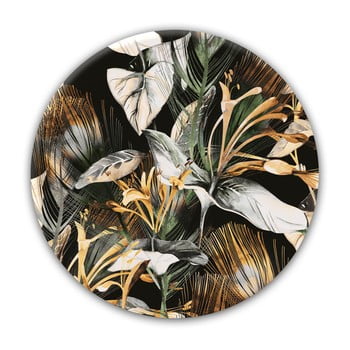 Decorațiune perete styler ring tropical, ø 70 cm