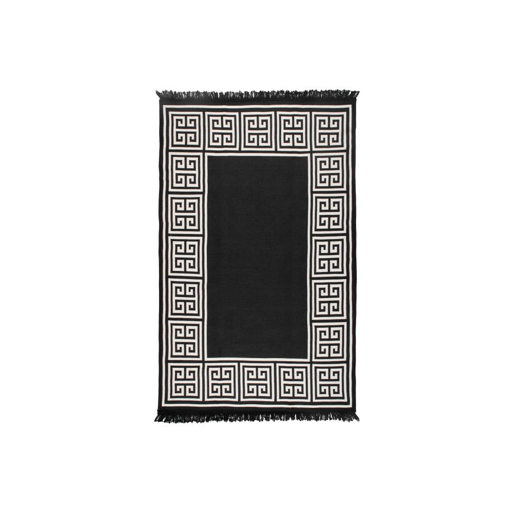 Béžovo-černý oboustranný koberec Riva, 160 x 250 cm