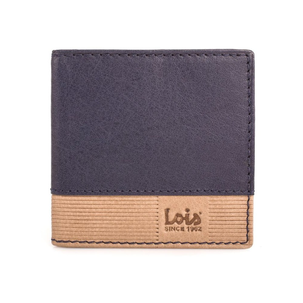 Kožená peněženka Lois Blue, 9,5x9,5 cm