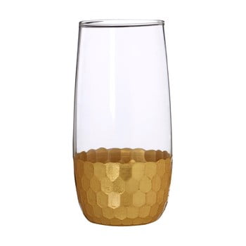 Set 4 pahare din sticlă suflată manual premier housewares astrid, 4,8 dl
