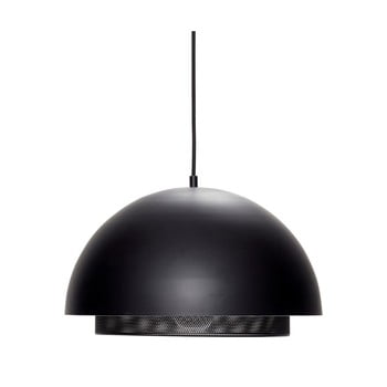 Lustre din fier hübsch matteo, negru