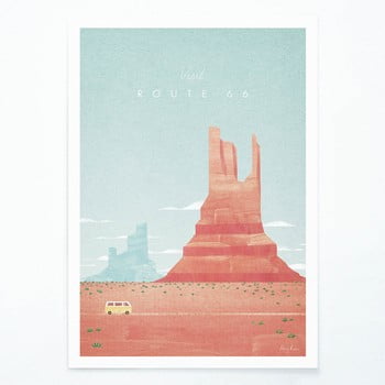 Poster travelposter route 66, a2