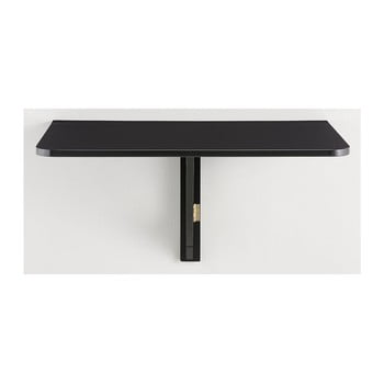 Masă pliantă de perete støraa trento, 41 x 80 cm, negru