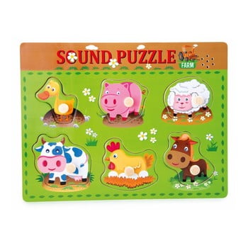 Puzzle cu sunete legler animal