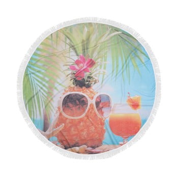 Prosop plajă din bumbac hawai, ⌀ 150 cm