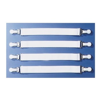Set 4 curele elastice pentru fixat cearșaful wenko fast
