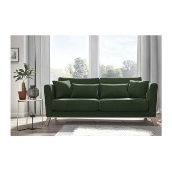 Canapea cu 3 locuri bobochic paris doblo, verde