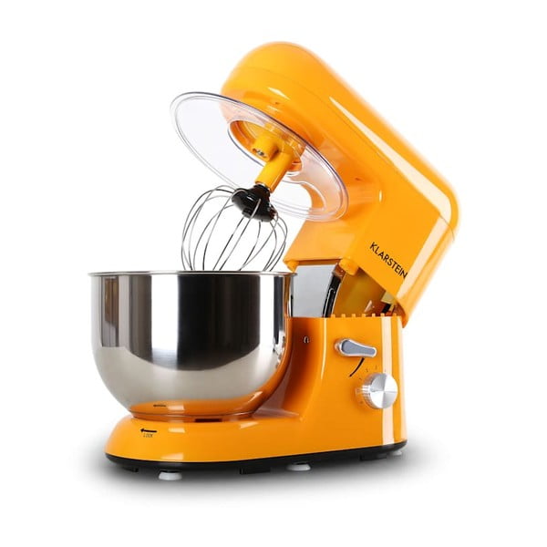 Oranžový kuchyňský robot Klarstein Bella