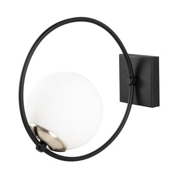 Aplică metalică opviq lights aria, negru