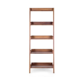 Scară de sprijin cu rafturi monobeli colorado, înălțime 166 cm, maro închis