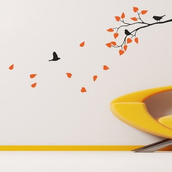 Autocolant decorativ pentru perete flow tree