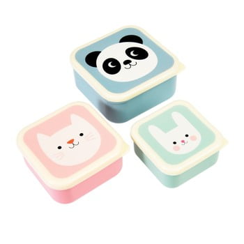 Set 3 cutii rex london panda, cat, rabbit