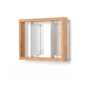 Raft de cărți din lemn de stejar das kleine b b1, înălțime 22 cm