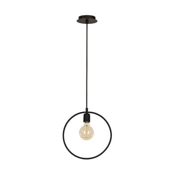 Lustră round, negru