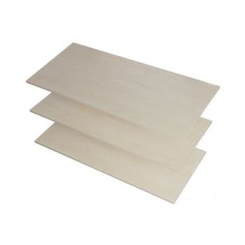 Set 3 rafturi pentru dulap woood nikki